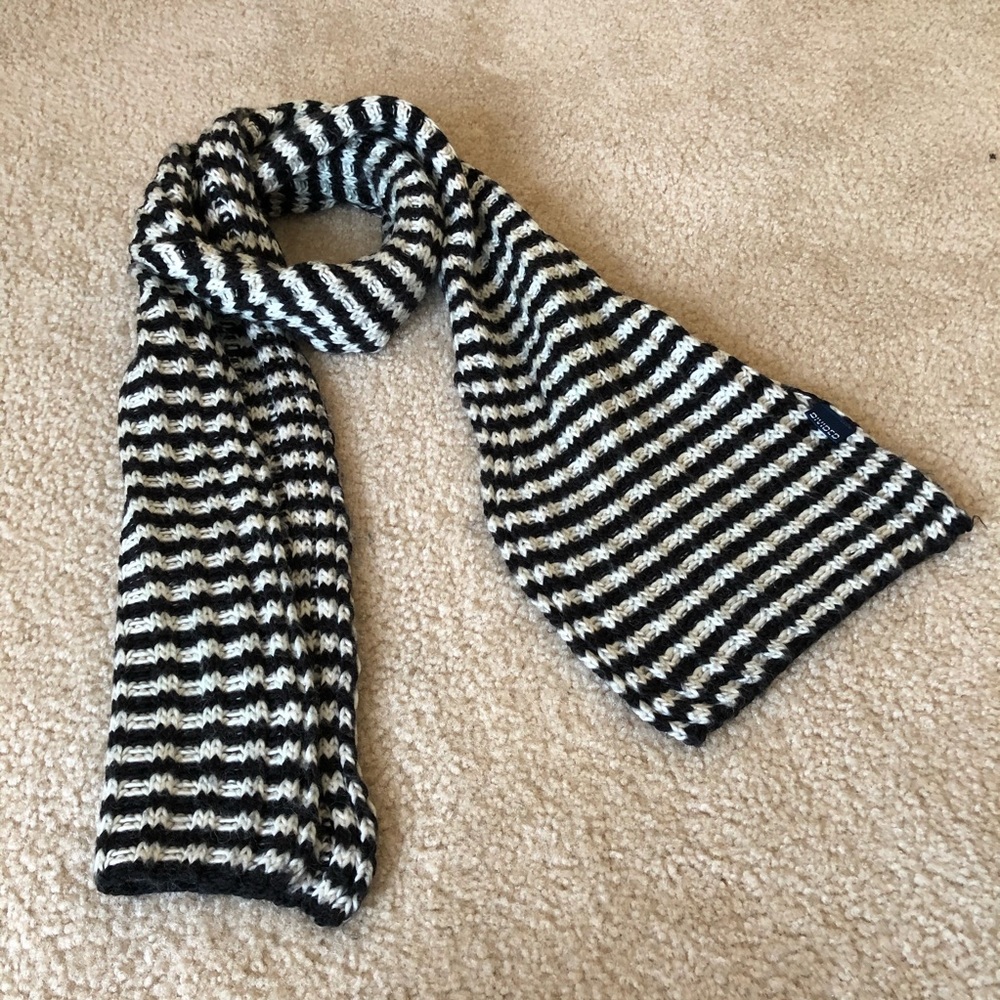 Striped knit sweater